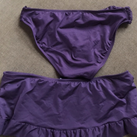 Swim Skirt Bikini Bottom - Picture 2 of 3